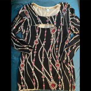 🌺 Cache’ Sweater Peek A Boo 🌺